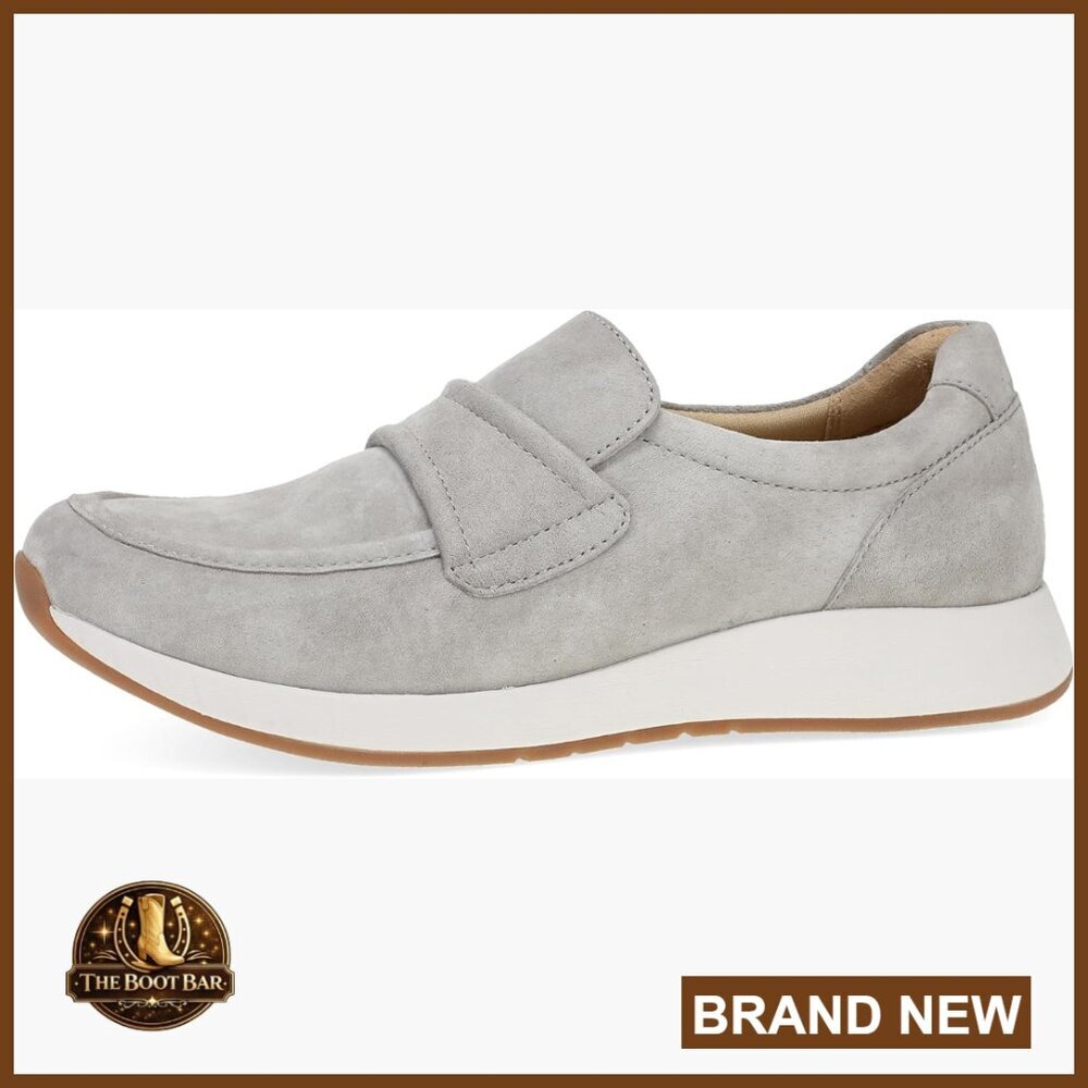 Slip-On Loafers Sneakers with Arch Support, Lightweight Leather